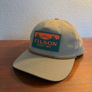 Like New Filson SnapBack Hat
